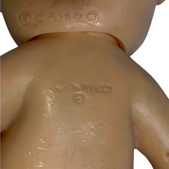 Kewpie Doll Non-Jointed w/ Moving Head Vintage Vinyl Cameo 7" c1960's - Picture 10 of 10